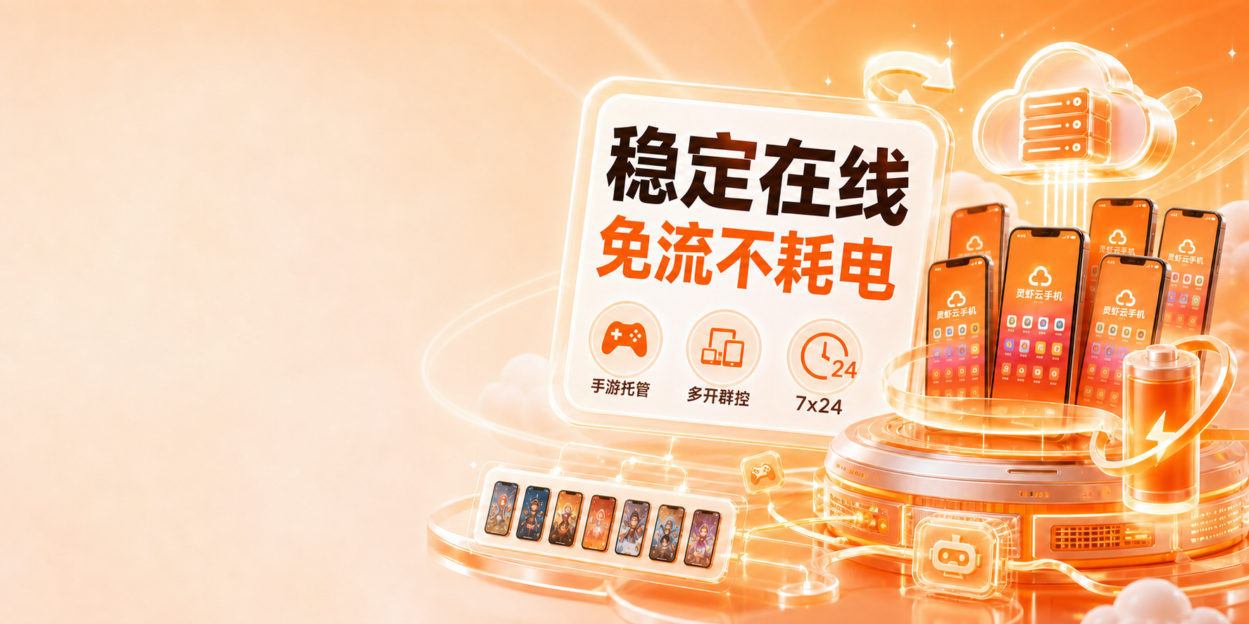 灵虾云手机基础能力介绍图